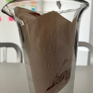 Antique Chemistry/Pharmacy Glass Footed Beaker - 4oz/125cc